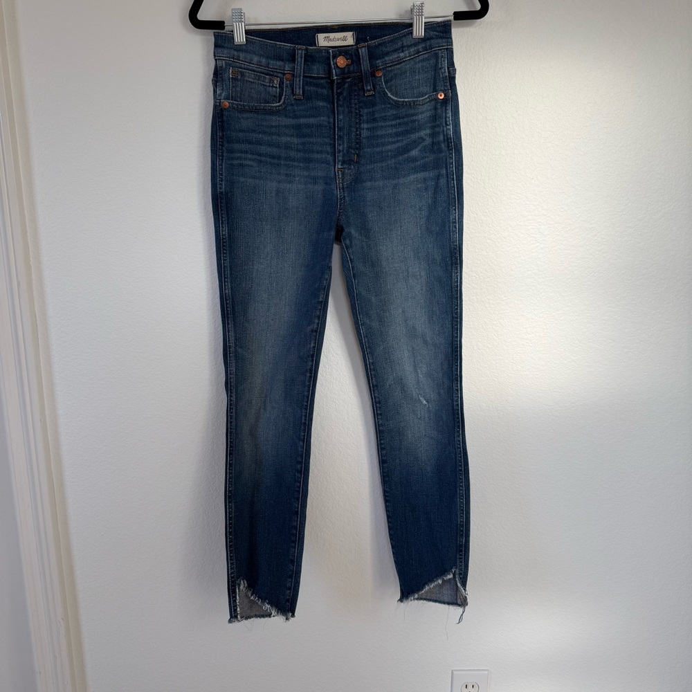 Madewell 10” High Rise Skinny Jeans Size 27